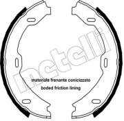 53-0241 Sada brzdových čelistí, parkovací brzda METELLI