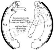 53-0467 Sada brzdových čelistí METELLI