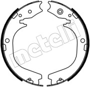 53-0754 Sada brzdových čelistí, parkovací brzda METELLI