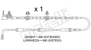 SU.402 Vystrazny kontakt, opotrebeni oblozeni METELLI