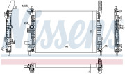 69238 Chladič, chlazení motoru NISSENS