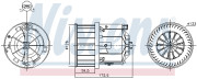 87632 vnitřní ventilátor NISSENS