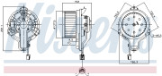 87648 vnitřní ventilátor NISSENS