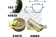 23827 ozubení,sada rozvodového řemene MAPCO