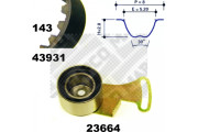 23938 ozubení,sada rozvodového řemene MAPCO