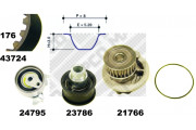 41724 Vodní pumpa + sada ozubeného řemene MAPCO