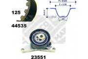 73535 ozubení,sada rozvodového řemene MAPCO