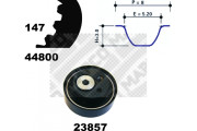 73800 ozubení,sada rozvodového řemene MAPCO