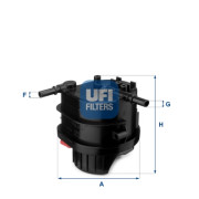 24.015.00 Palivový filtr UFI