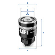 24.444.00 Palivový filtr UFI