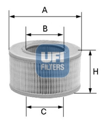 27.485.00 Vzduchový filtr UFI