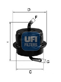 31.565.00 Palivový filtr UFI