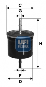 31.624.00 Palivový filtr UFI