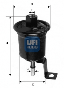 31.711.00 Palivový filtr UFI