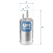 31.951.00 Palivový filtr UFI