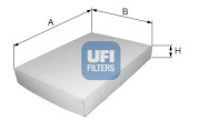 53.113.00 Filtr, vzduch v interiéru UFI