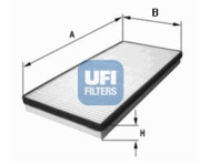 53.220.00 Filtr, vzduch v interiéru UFI