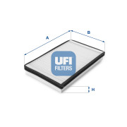 53.033.00 Filtr, vzduch v interiéru UFI