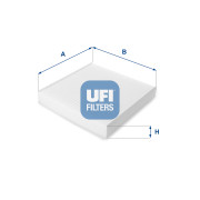 53.039.00 Filtr, vzduch v interiéru UFI