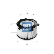 53.067.00 Filtr, vzduch v interiéru UFI