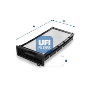 53.090.00 Filtr, vzduch v interiéru UFI