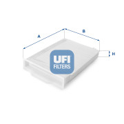 53.107.00 Filtr, vzduch v interiéru UFI