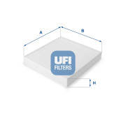 53.115.00 Filtr, vzduch v interiéru UFI