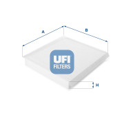 53.118.00 Filtr, vzduch v interiéru UFI