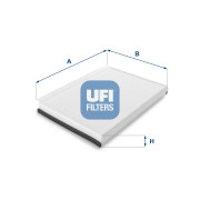 53.137.00 Filtr, vzduch v interiéru UFI