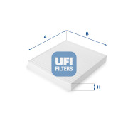 53.150.00 Filtr, vzduch v interiéru UFI