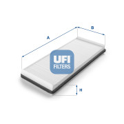 53.155.00 Filtr, vzduch v interiéru UFI