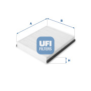 53.159.00 Filtr, vzduch v interiéru UFI