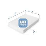 53.161.00 Filtr, vzduch v interiéru UFI