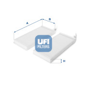 53.164.00 Filtr, vzduch v interiéru UFI