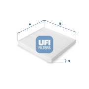 53.215.00 Filtr, vzduch v interiéru UFI