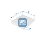 53.243.00 Filtr, vzduch v interiéru UFI