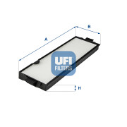 53.244.00 Filtr, vzduch v interiéru UFI