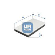 53.250.00 Filtr, vzduch v interiéru UFI