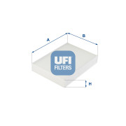 53.275.00 Filtr, vzduch v interiéru UFI