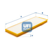 53.289.00 Filtr, vzduch v interiéru UFI