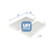 53.311.00 Filtr, vzduch v interiéru UFI