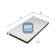 53.319.00 Filtr, vzduch v interiéru UFI