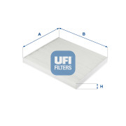 53.326.00 Filtr, vzduch v interiéru UFI