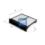 53.329.00 Filtr, vzduch v interiéru UFI