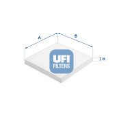 53.384.00 Filtr, vzduch v interiéru UFI