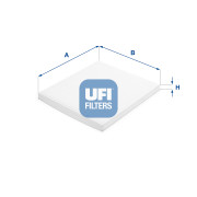 53.390.00 Filtr, vzduch v interiéru UFI