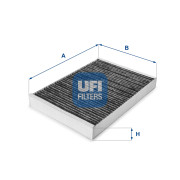 54.101.00 Filtr, vzduch v interiéru UFI