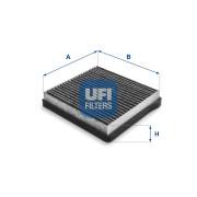 54.113.00 Filtr, vzduch v interiéru UFI