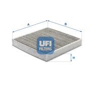 54.122.00 Filtr, vzduch v interiéru UFI