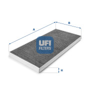 54.128.00 Filtr, vzduch v interiéru UFI